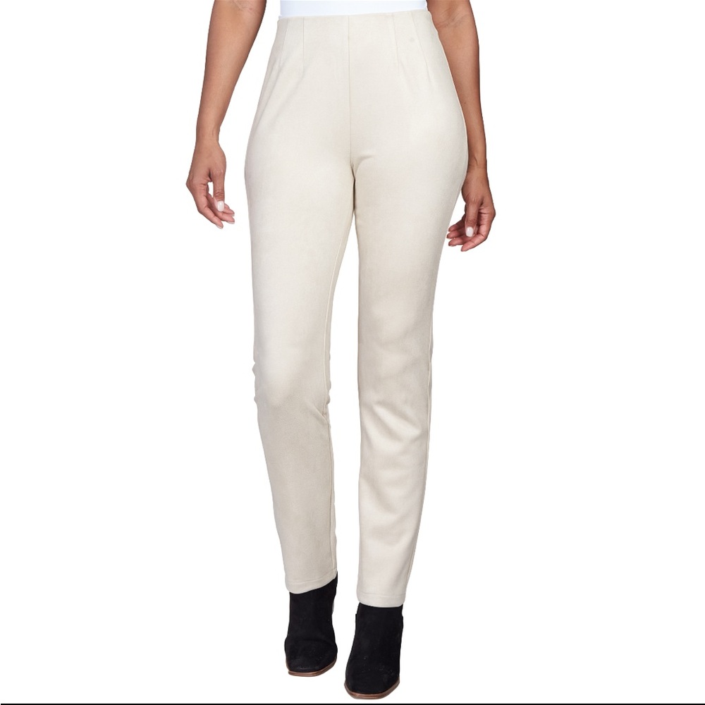 *3/$25 or 2/$20* Western Vegan Faux Suede Soft Stretch Legging Neutral Pant
